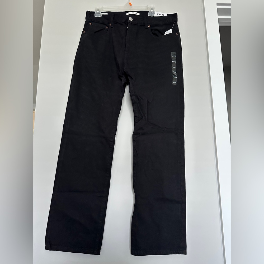 Pacsun Black Straight Men's Jeans